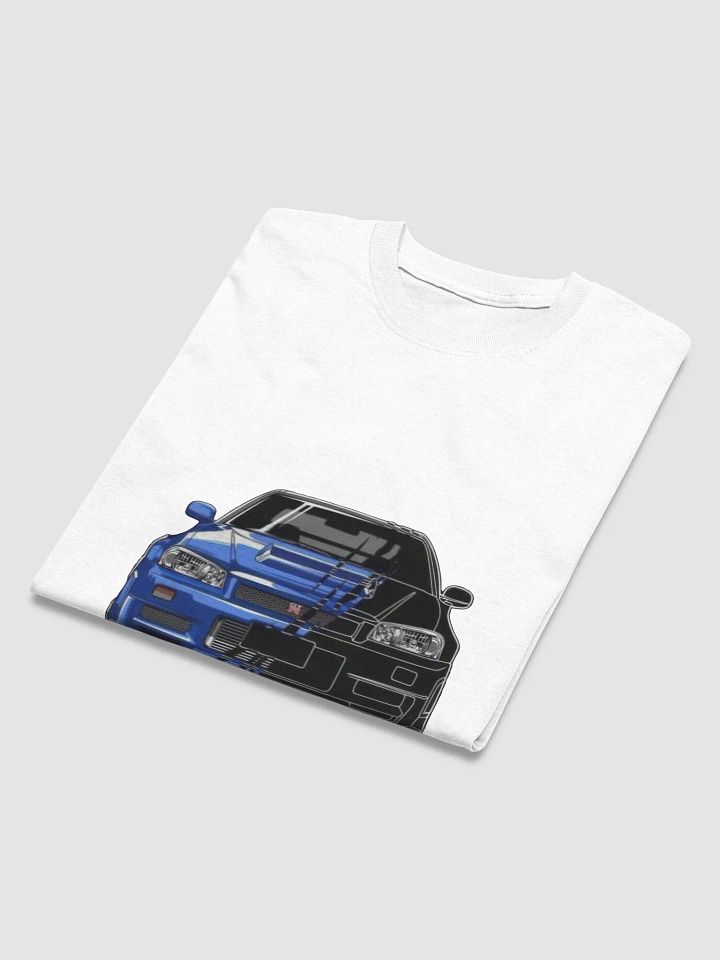 R34 GTR cotton t-shirt product image (2)