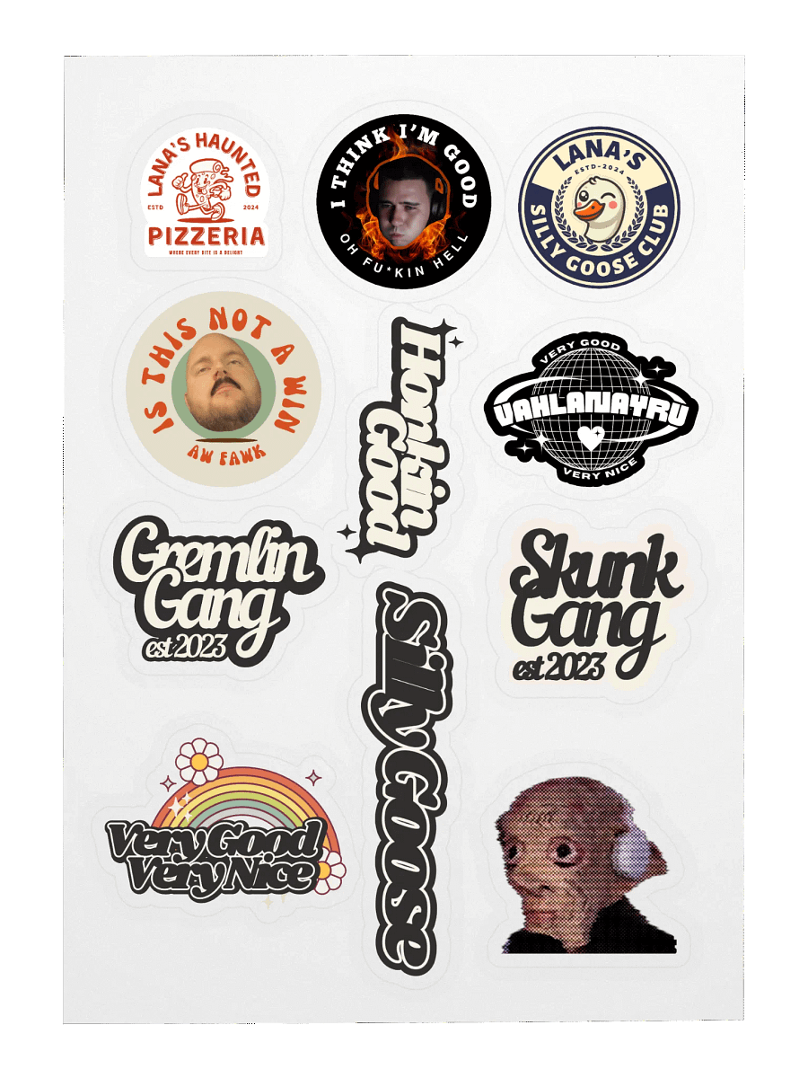 Sticker Pack - Pack of 11 product image (3)