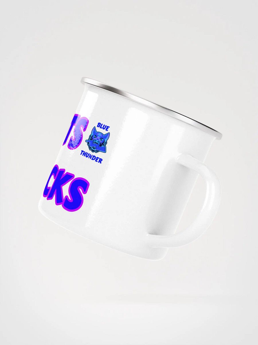 FLUCKNUTS MC-BOLLOCKS Enamel Mug product image (3)