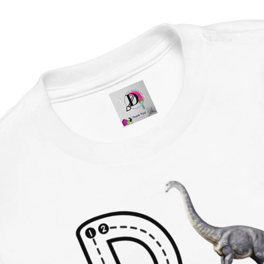 JoBeths' Design👚  Dd White Toddler T-Shirt product image (4)