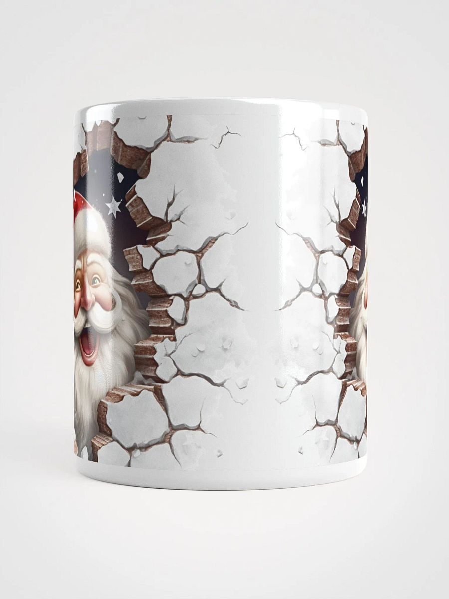 Santa's Peek-a-Boo 3D Christmas Mug - Double the Joy! product image (13)