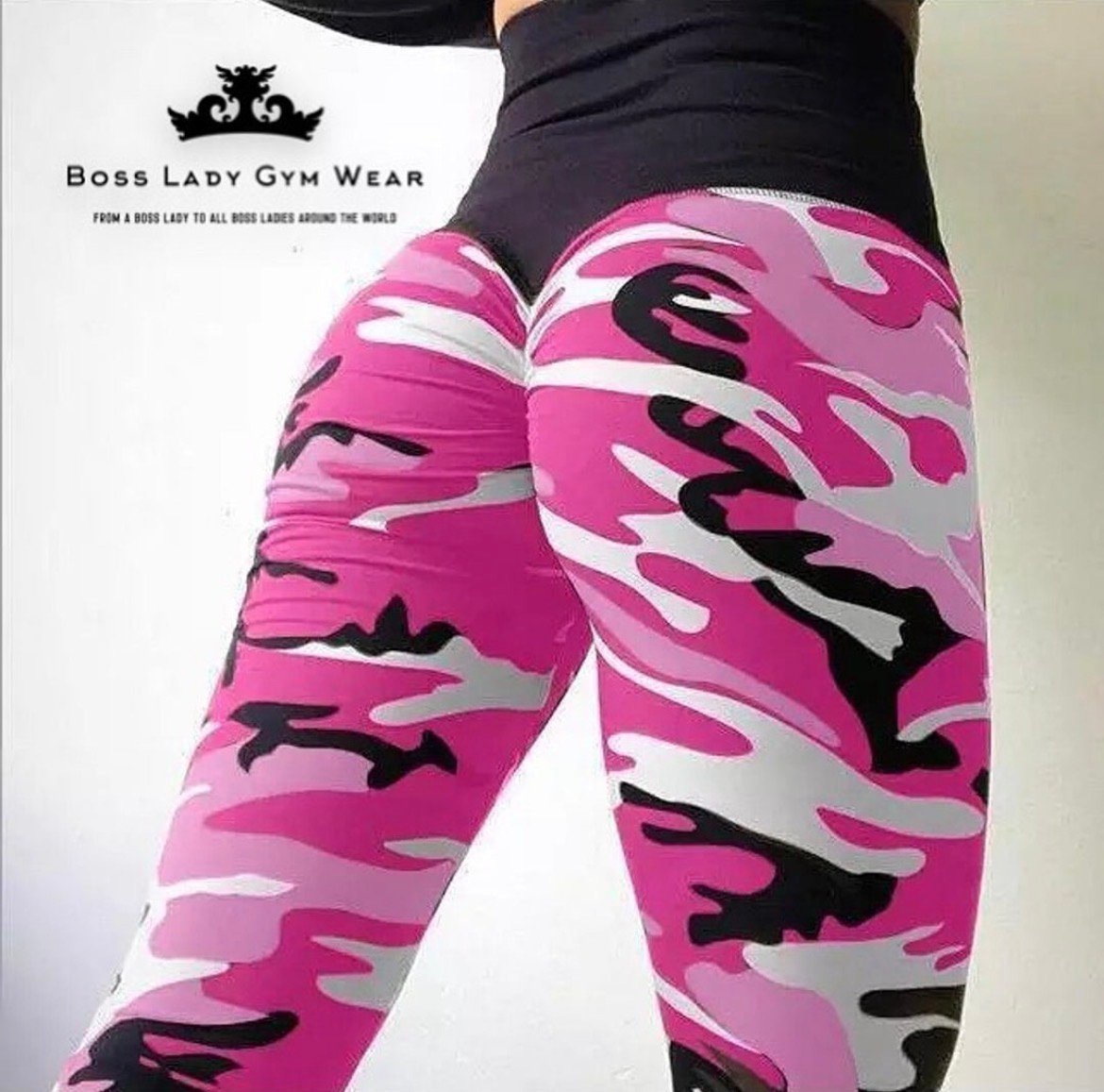Camo High Waist Scrunch back - Legging product image (4)
