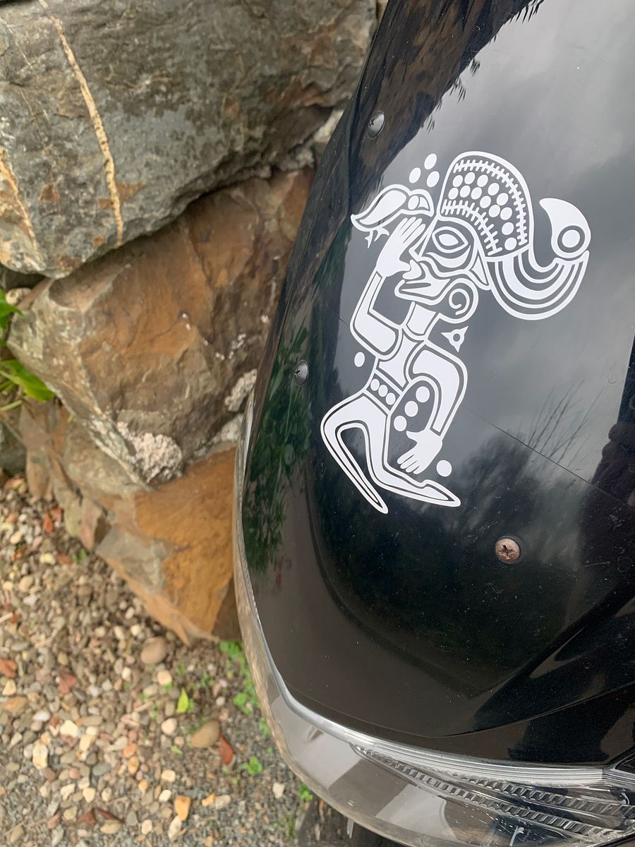 Sigurd Thumb Sucker vinyl decal product image (2)