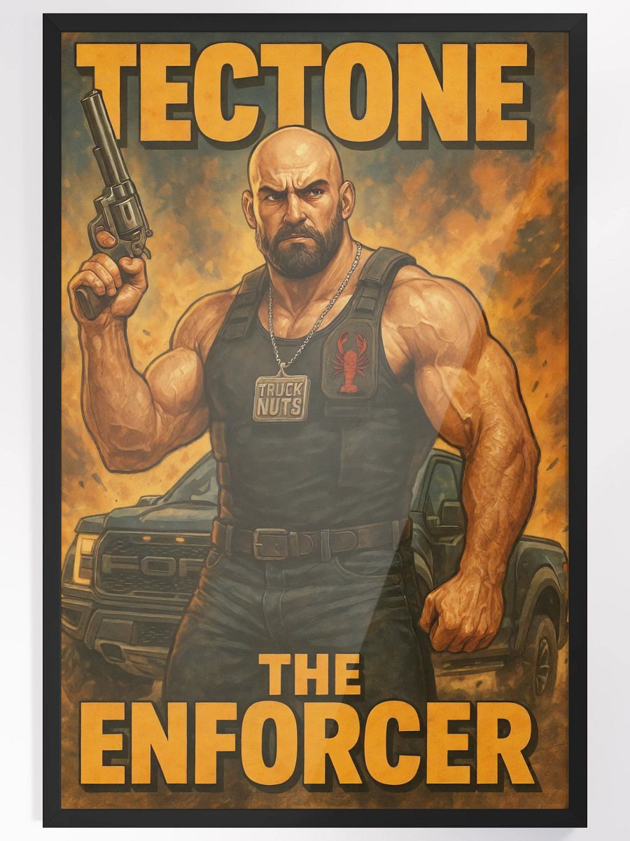 Tectone The Enforcer Mega Framed Print product image (4)