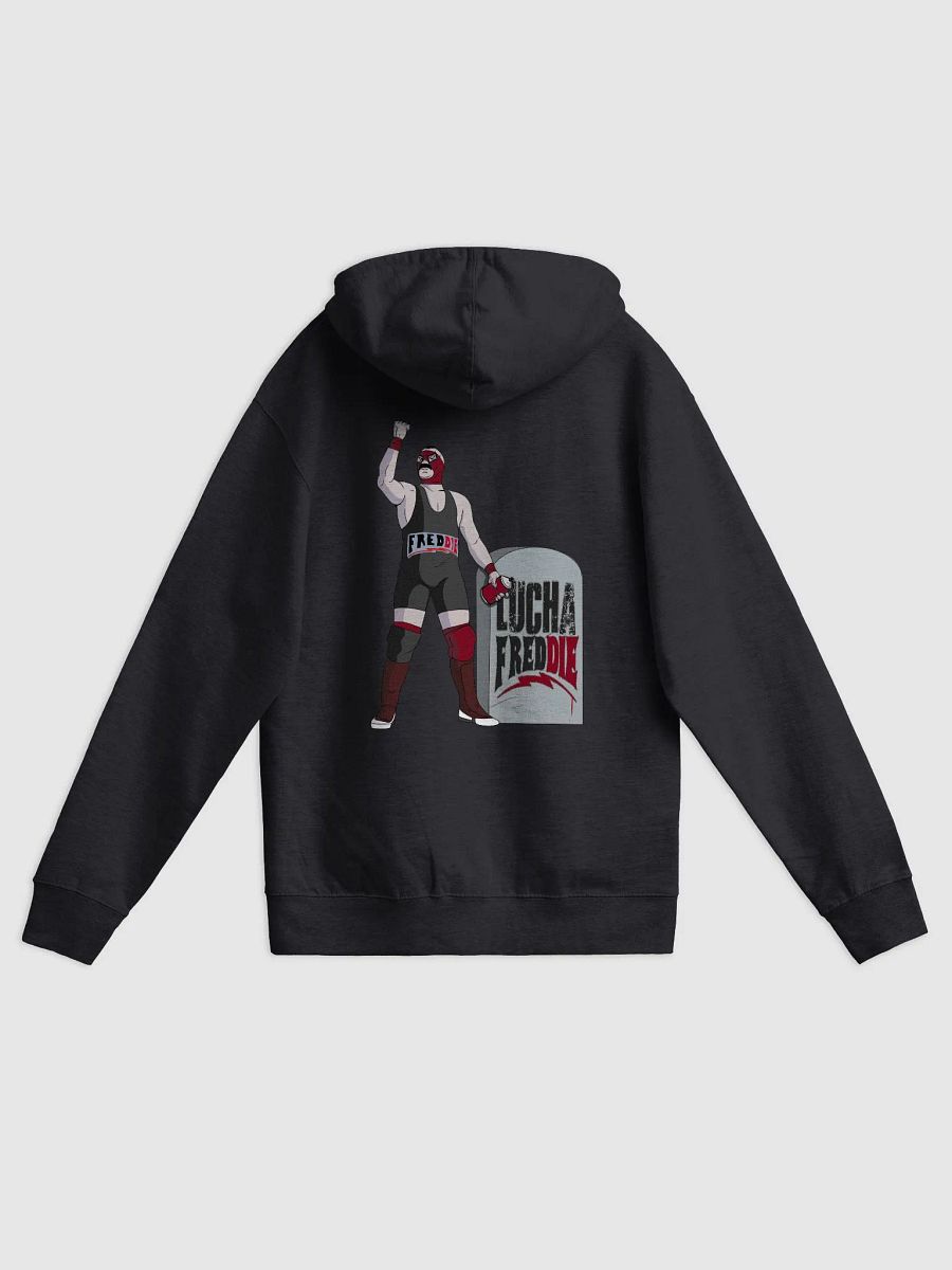 LuchaFredDIE gravestone zip hoody - front & back print product image (1)