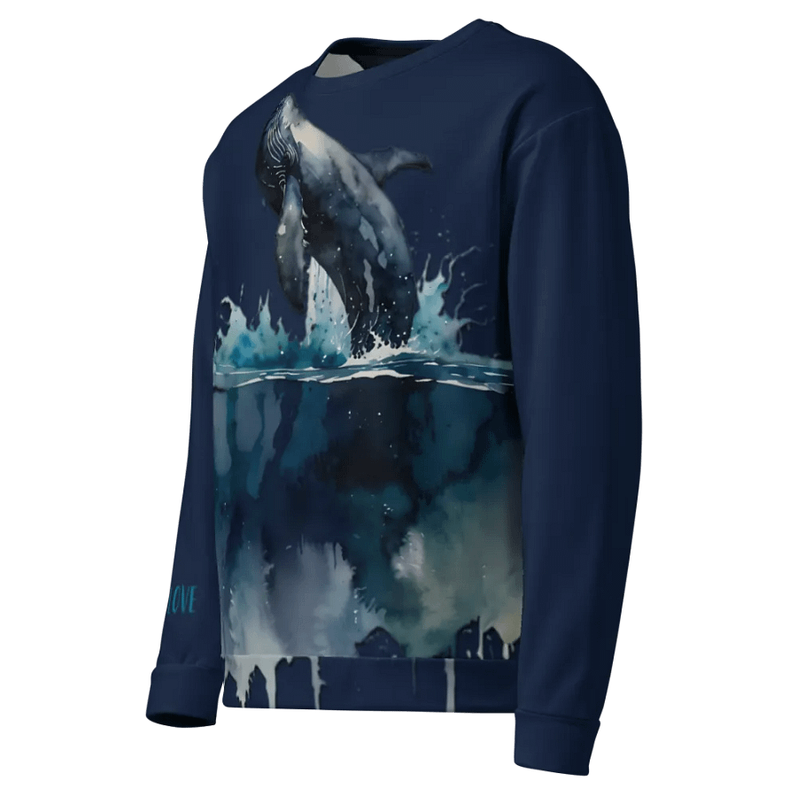 Whale's Elegance Unisex Sweatshirt product image (8)