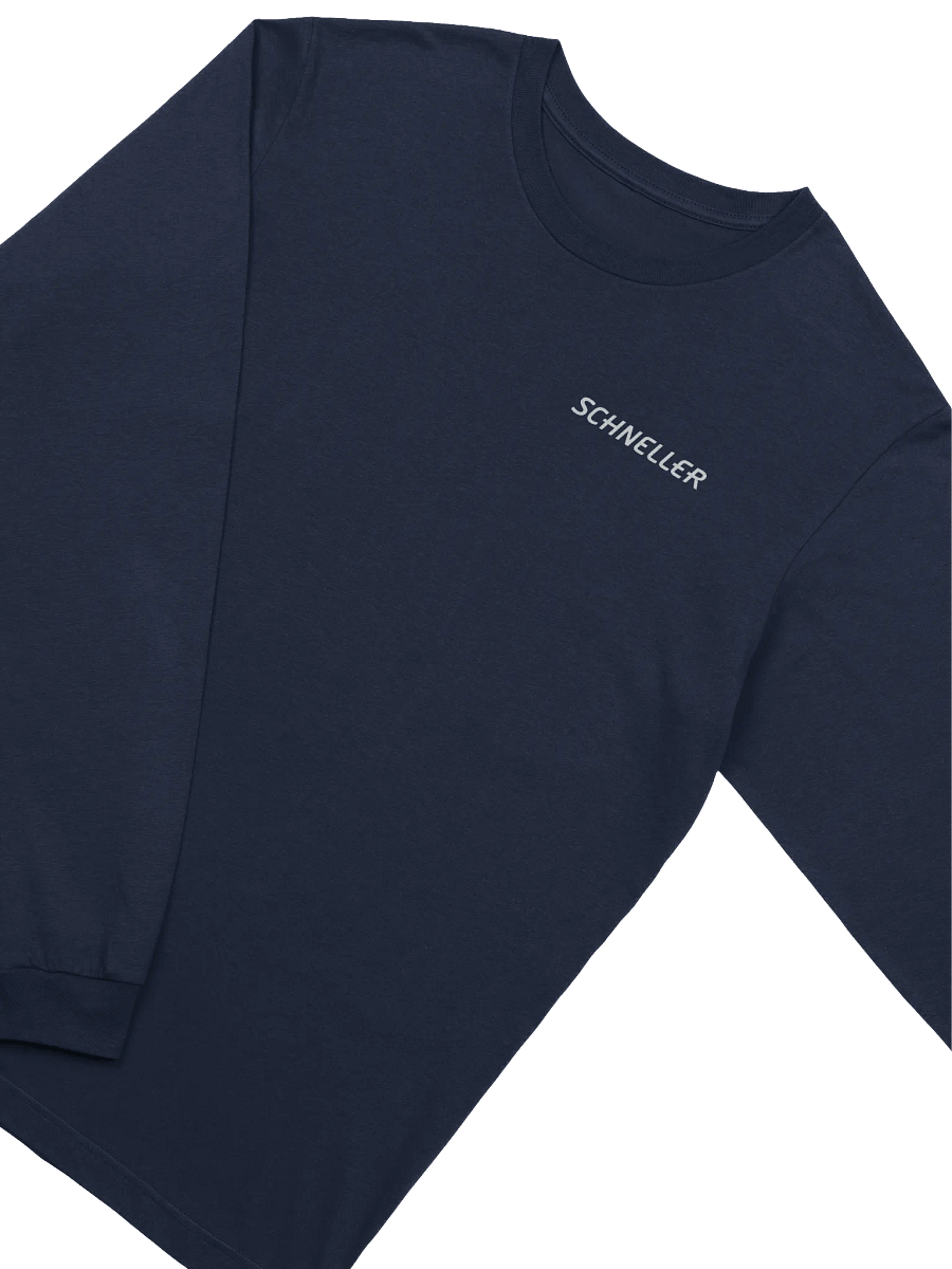 Unisex Supersoft Long Sleeve Tee - white logo product image (3)