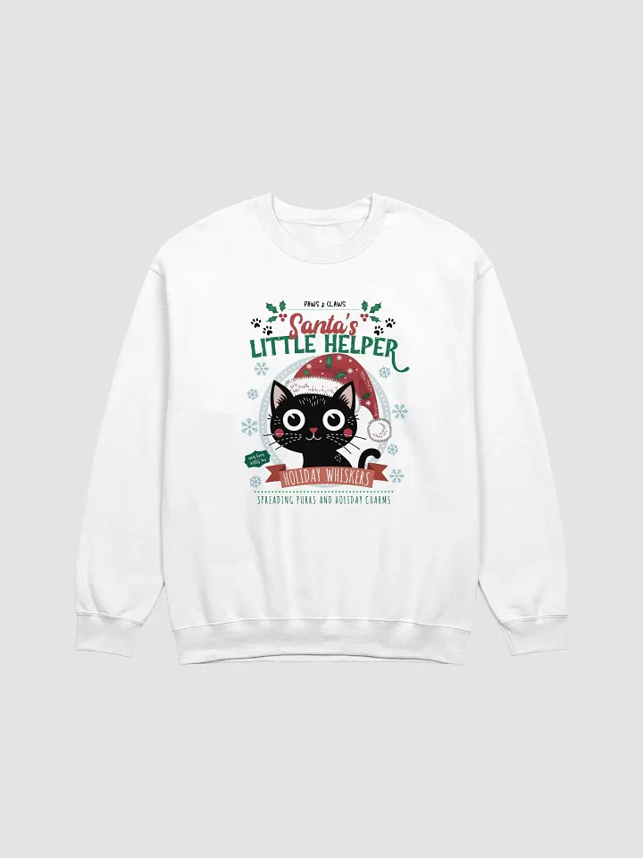 Santa's Little Helper Sweatshirt -light colors product image (4)