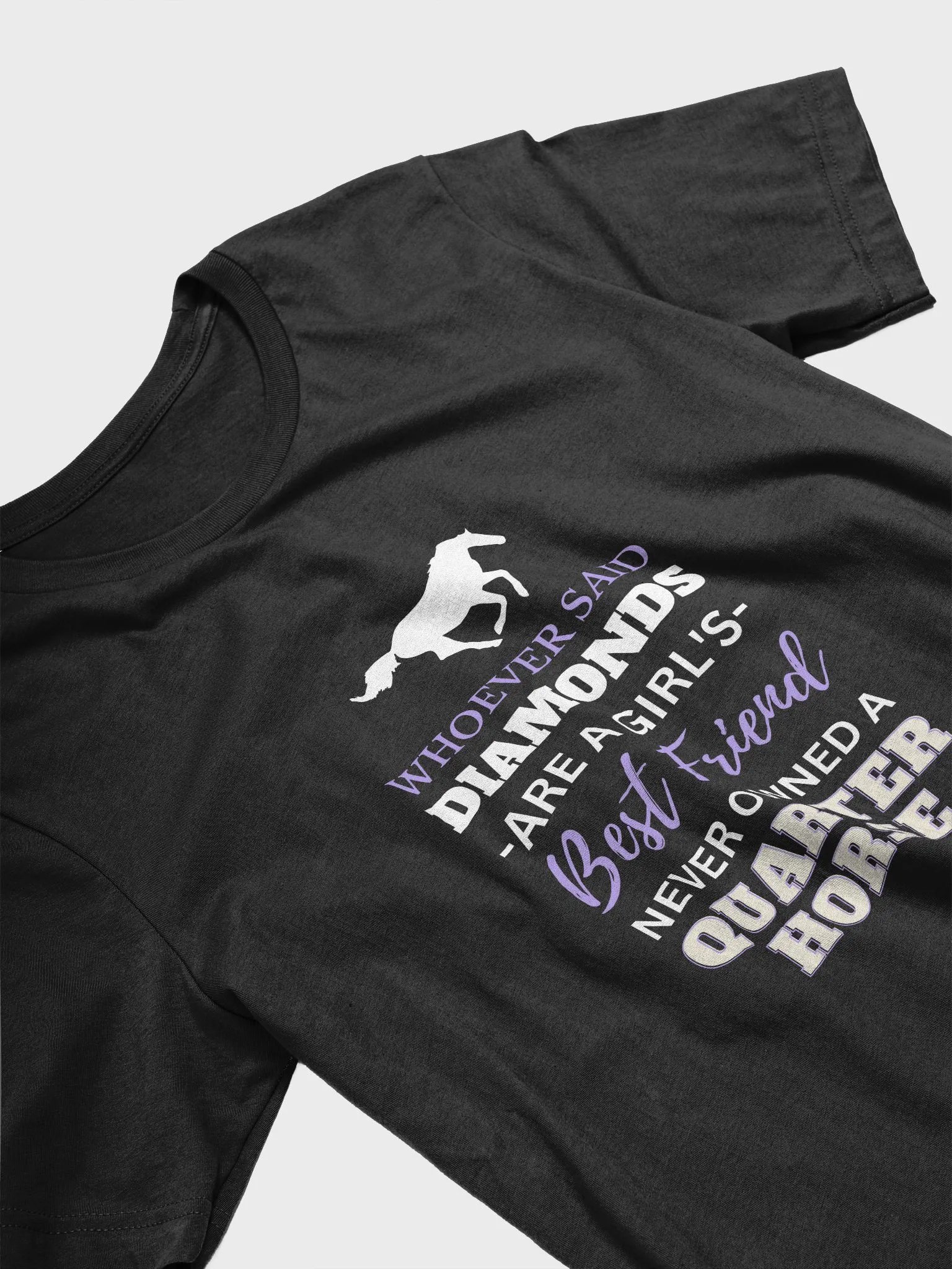 Quarter Horse Friend - Unisex T-shirt Bella Canvas 3001 product image (3)