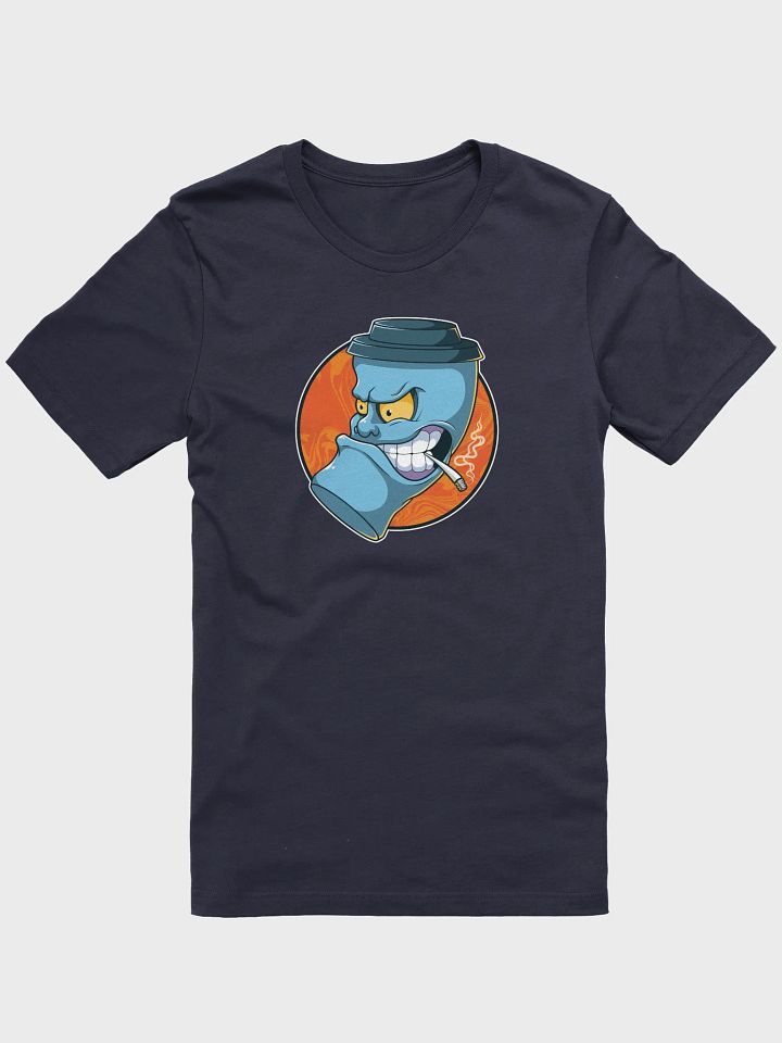 Funny Coffee Lover's Cramming T-Shirt – Stay Caffeinated in Style! product image (1)