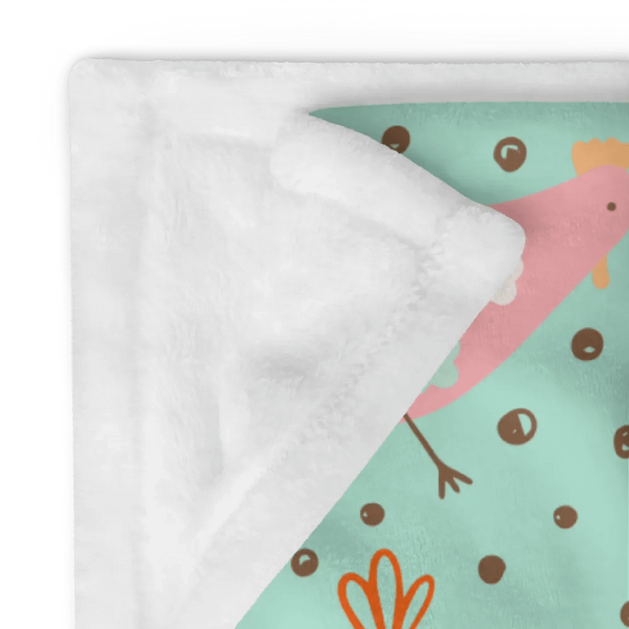Pastel Chicken Blanket - Mint & Pink product image (9)