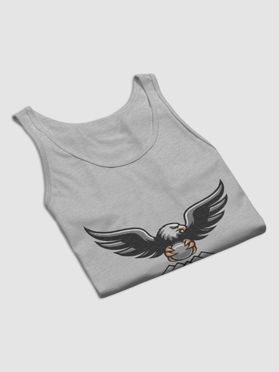 Eagle Unisex Jersey Tank - Lightweight Cotton, Bold Eagle Design product image (8)
