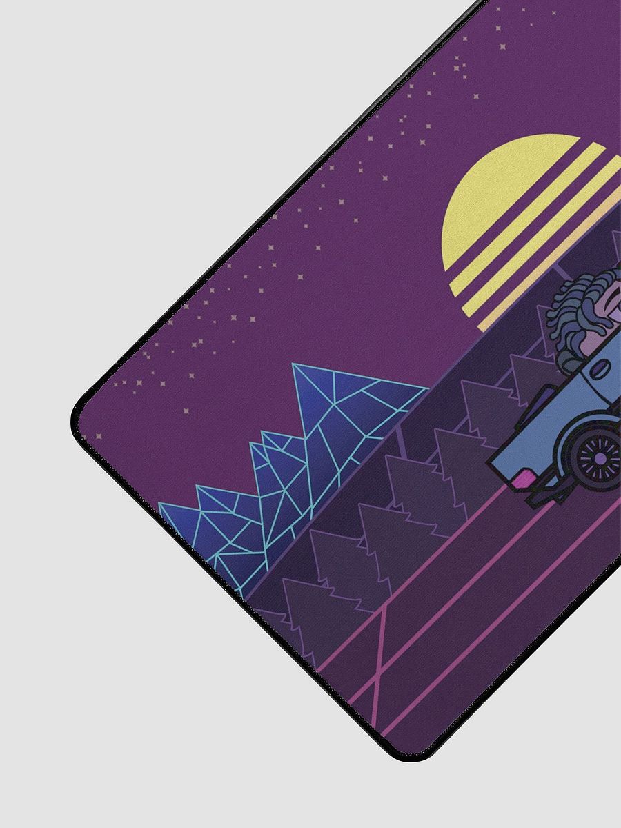 Synth ride deskmat 15.5" x 31.5" product image (3)