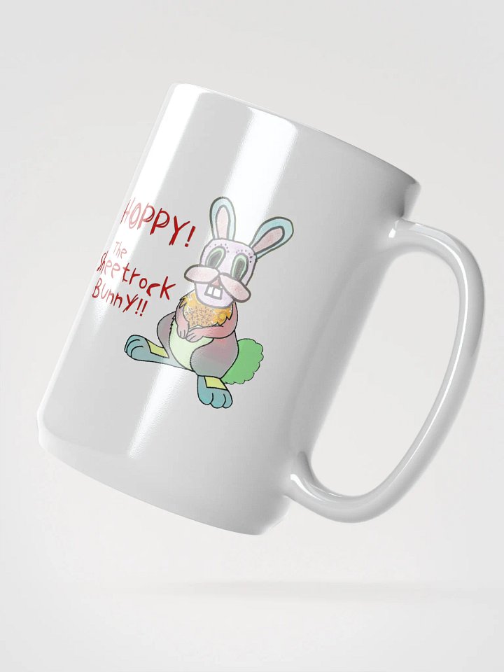 Hoppy the Sheetrock Bunny Coffee Mug product image (2)