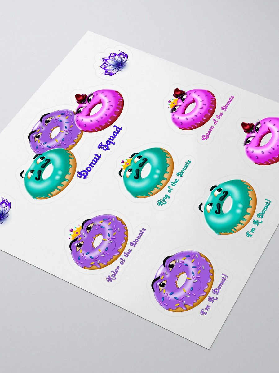 Mini Donuts KissCut Stickers product image (3)
