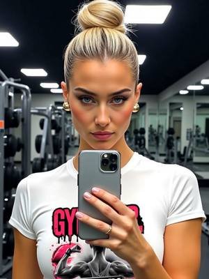 GYM HAIR DON'T CARE I'M HERE FOR THE MIRROR SELFIES#tshirtdesign #afermations #tshirtstore #models #shopnow🛍 #printify #redbubbleshop #getyoursnow❣️ #shopnow🛍✨🛒 #limitededition #brandgrowth #printondemanddesigns #majiceprodaja #klerikstore #fitnessmotivation #slovenijatiktok #europe #americanchad #balkantiktok