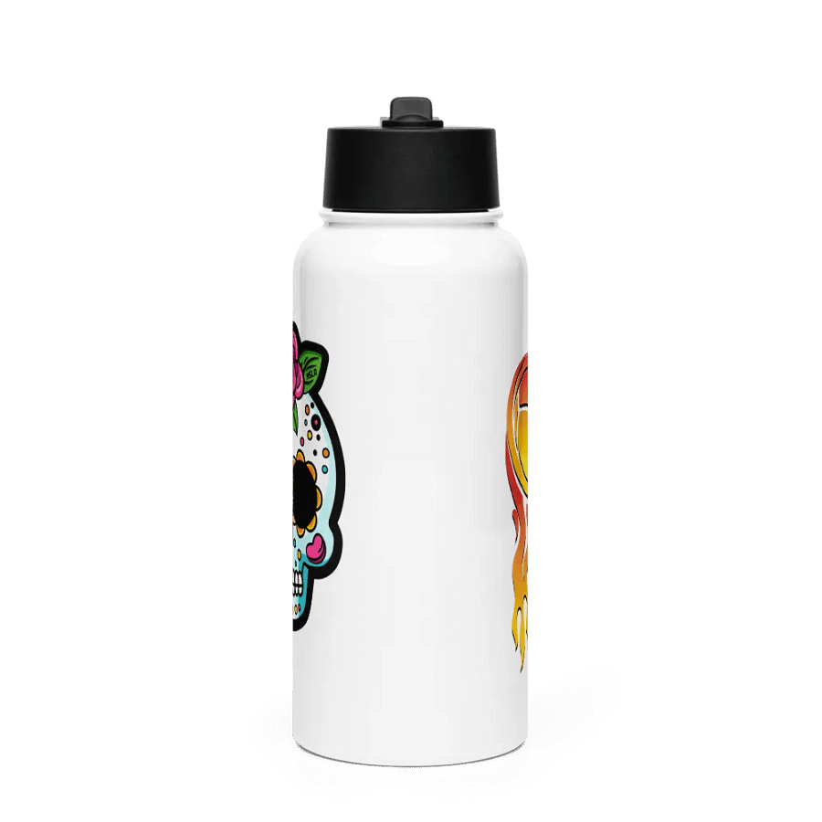 The Sugar Skull - Stainless Steel Water Bottle product image (3)