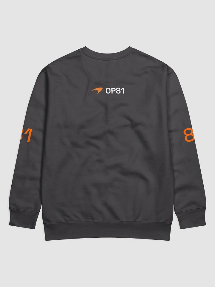 Oscar Piastri Signature Grey Crewneck Sweatshirt product image (2)