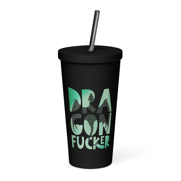 Dragon F*cker Insulated Tumbler (Green) product image (1)