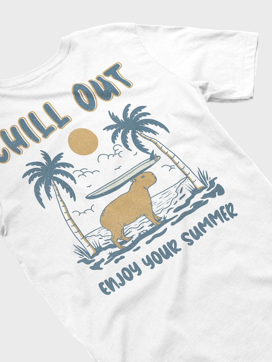 Capybara Chill Out Enjoy Your Summer T-Shirt product image (29)