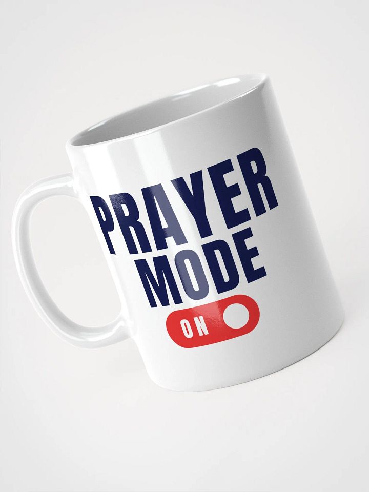 Prayer Mode ON White Mug product image (1)