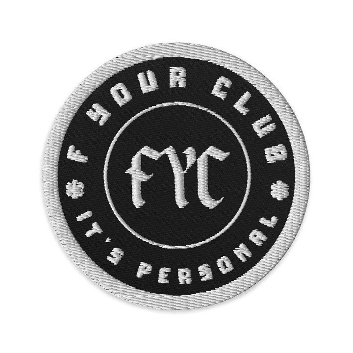 FYC - Embroidered Patch [BW2] product image (1)