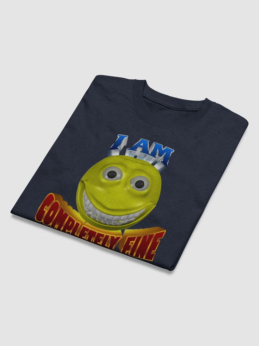 I am completely fine cursed emote T-shirt product image (3)
