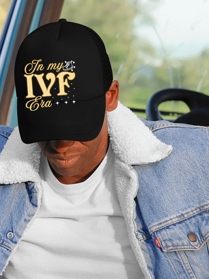 In My IVF Era, Pregnancy Treatment, Foam Trucker Hat product image (1)