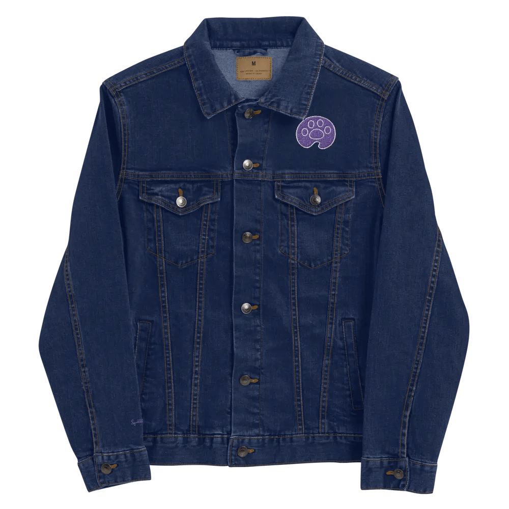 Squibble Design Paw Logo Denim Jacket product image (6)