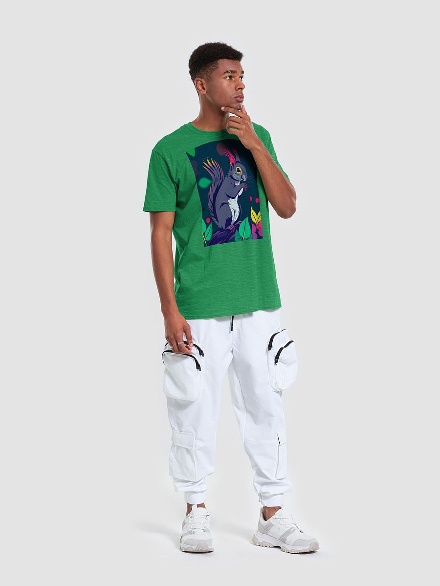 Vibrant Squirrel Illustration Unisex T-Shirt product image (5)