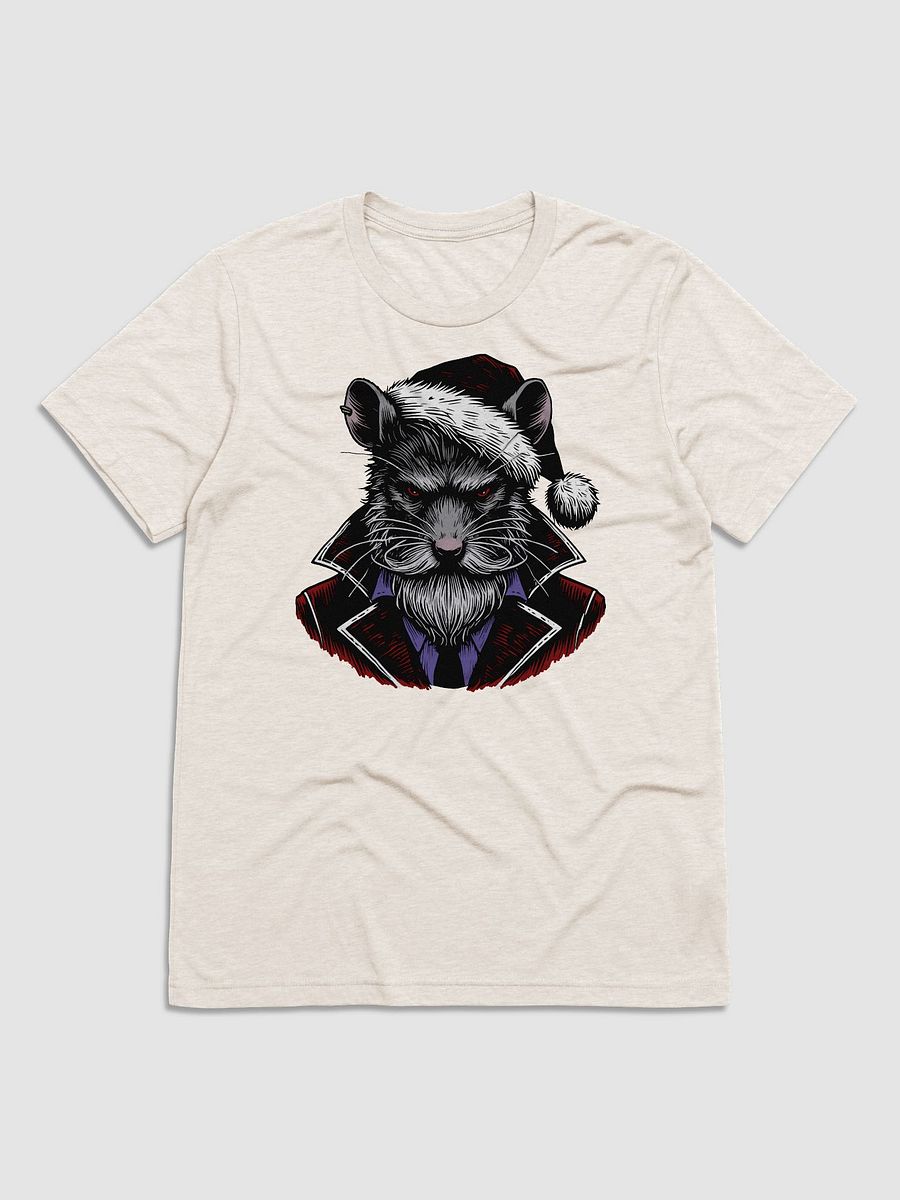 Santa Rat Boss Tri-Blend Tee product image (1)