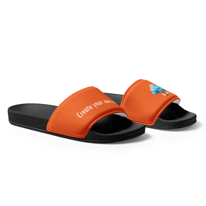 "CREATE YOUR OWN REALITY" SLIDES (ORANGE) product image (1)