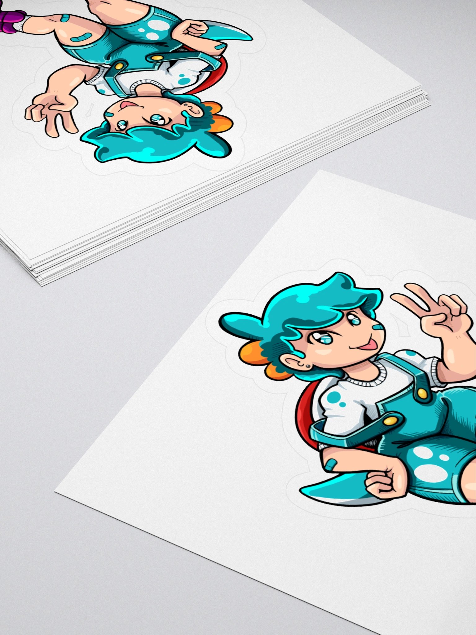 Tomboy Yoshi (Cyan) product image (4)