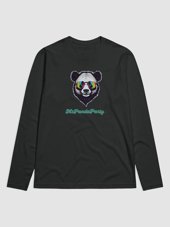 Rainbow Shades Panda Long Sleeve Tee product image (1)