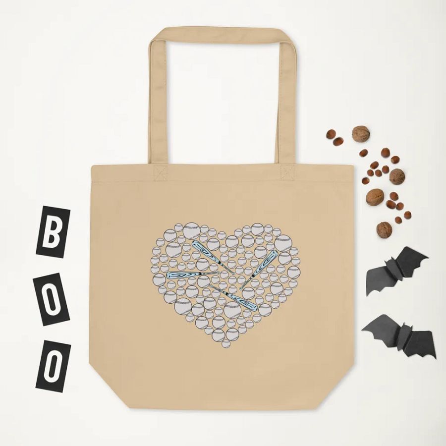 Pure Heart Baseball Love Tote Bag product image (5)