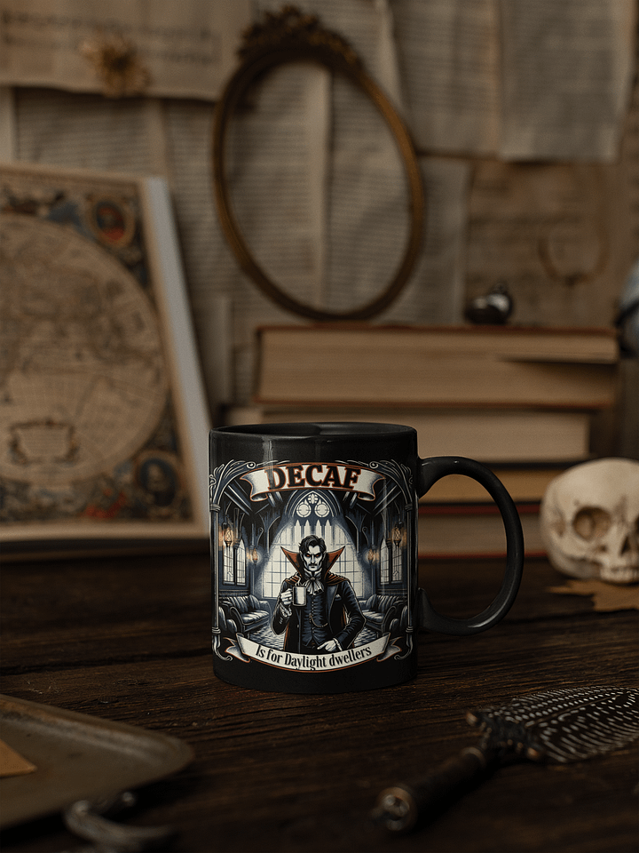 Decaf is for Daylight Dwellers- Vampire Mug product image (2)