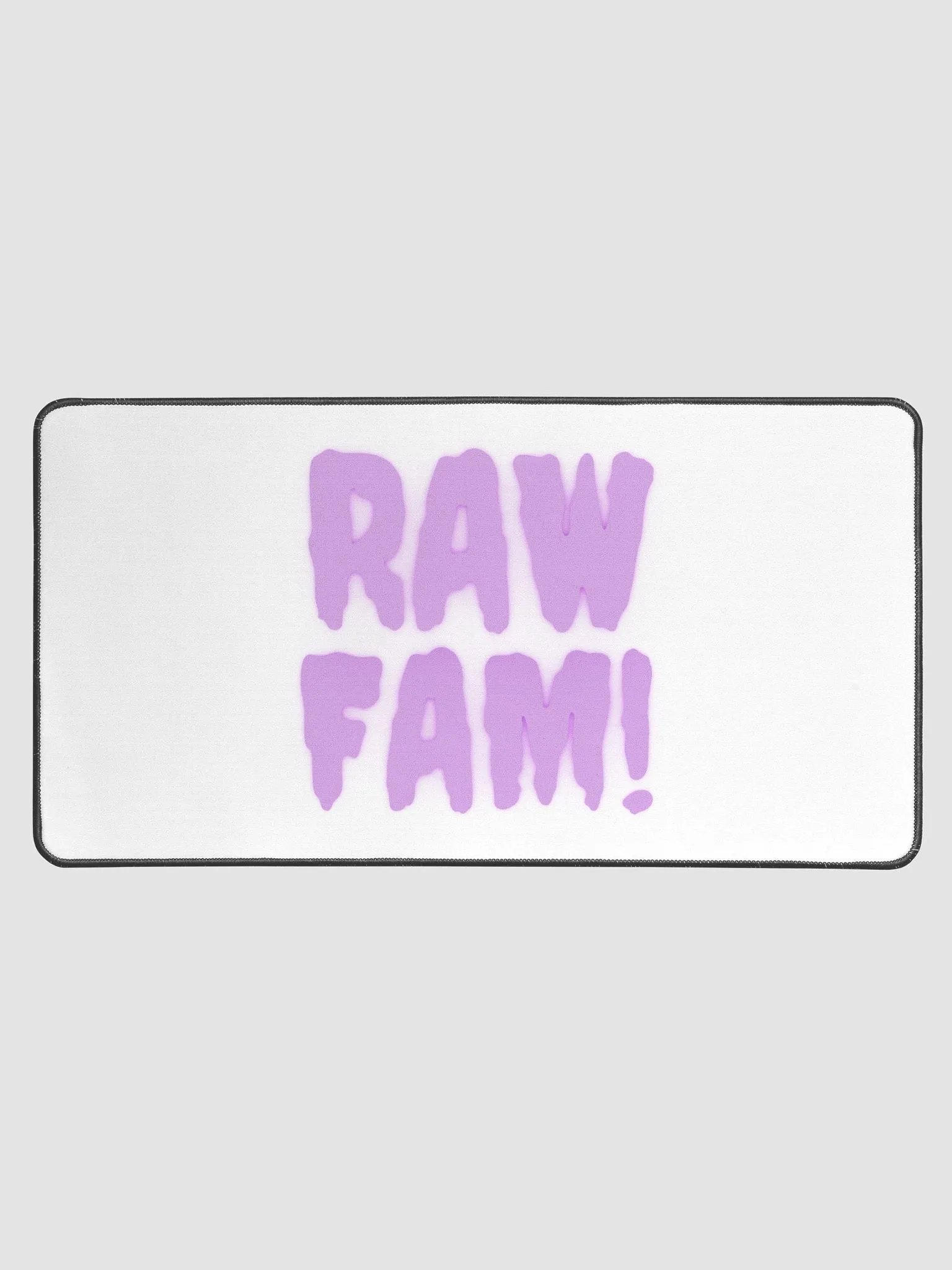 RAW FAM purple Mouse Pad product image (1)