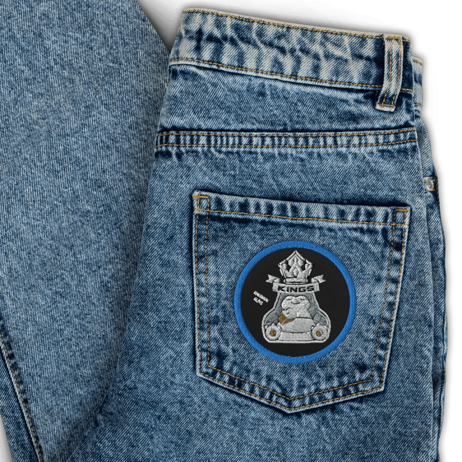 Royal Slumber Embroidered Patch product image (4)