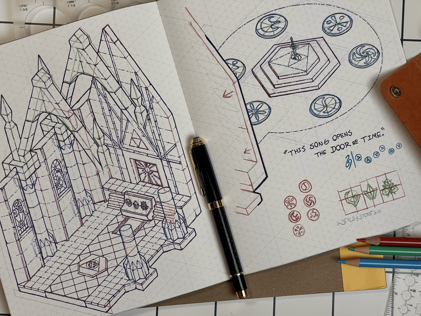 Unruly Isometric Grid Planner - Digital Download product image (1)