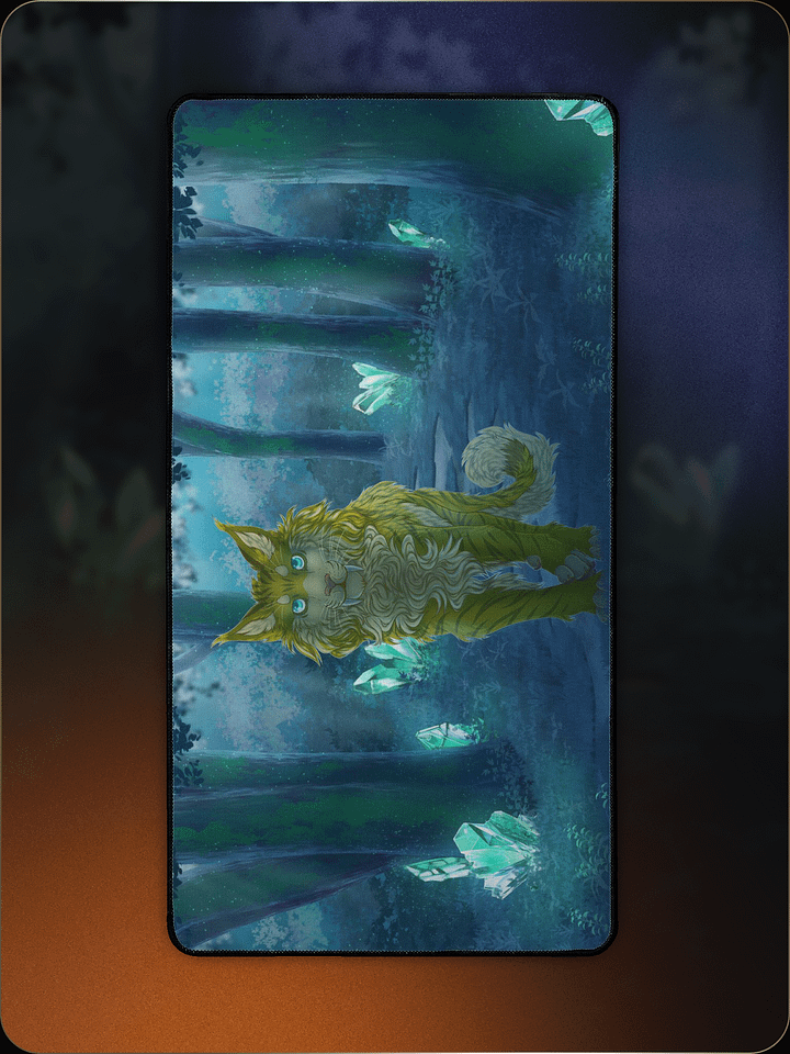 SparkleCat Forest Deskmat product image (2)