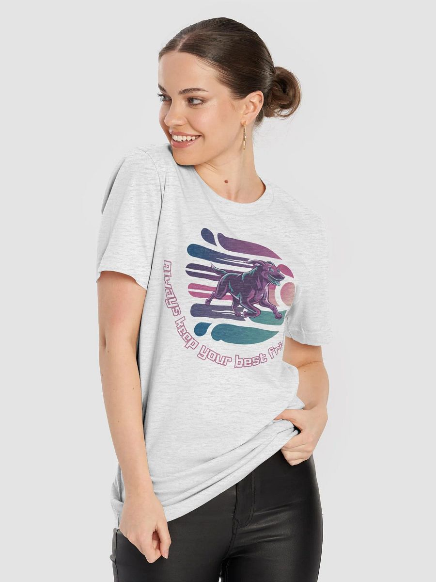 Vibrant Motion Dog Emblem T-Shirt product image (72)
