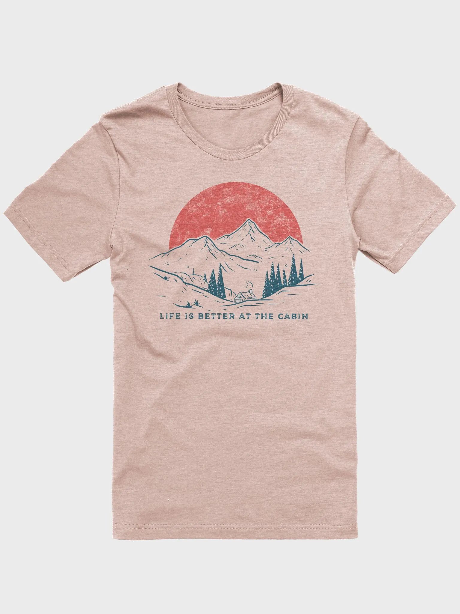 Life Is Better At The Cabin Unisex Tee product image (1)