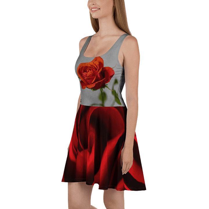 Red Rose 'Love Me' Skater Dress product image (1)