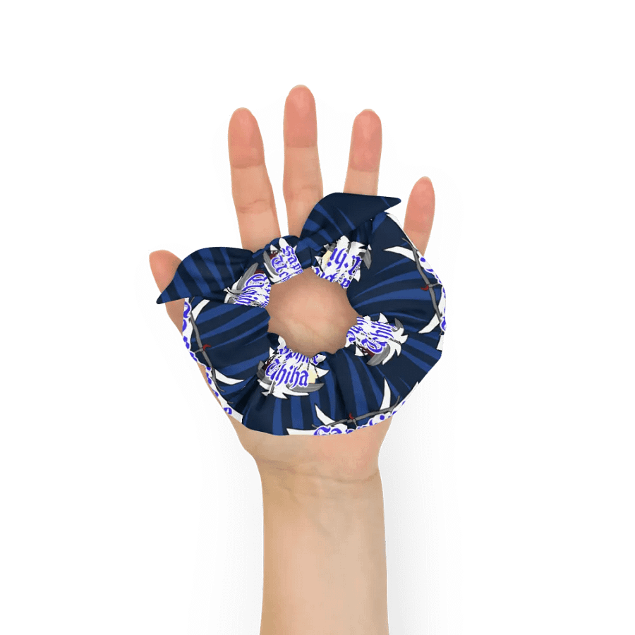 Sapphire Uchiha Logo Scrunchie product image (5)