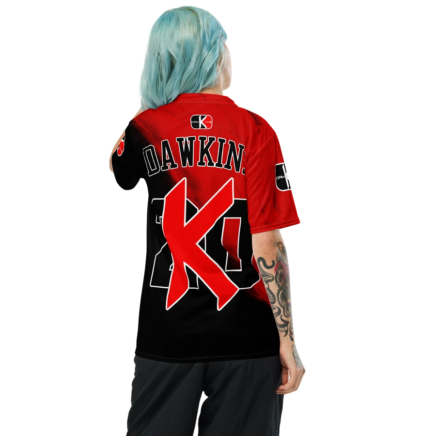 The KULT Red Brush Jersey Alt Sleeves product image (24)