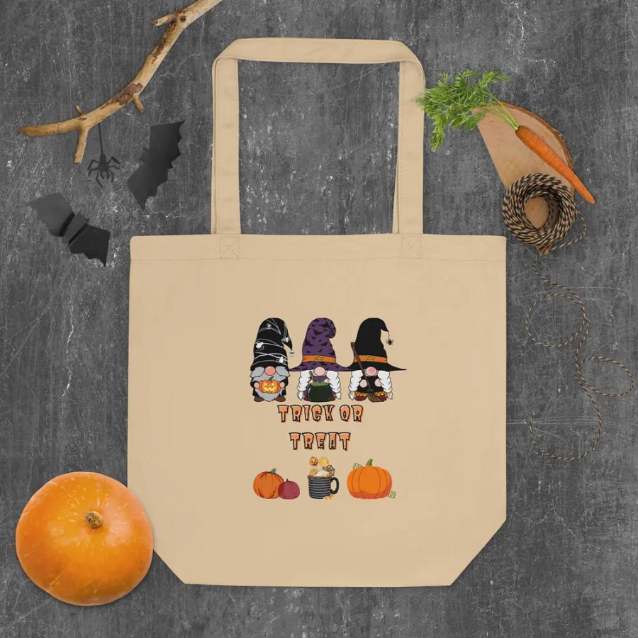 Trick Or Treat Organic Cotton Twill Tote product image (6)