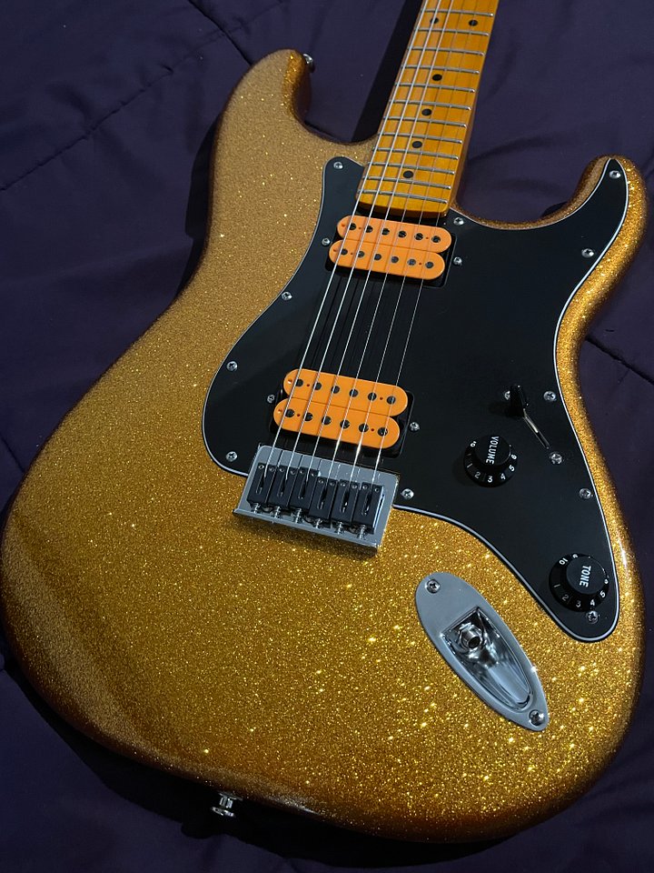 GD Guitars Super S 2025 – Copper Sparkle Finish w/ Custom Gamsbuckers & Premium Parts product image (1)