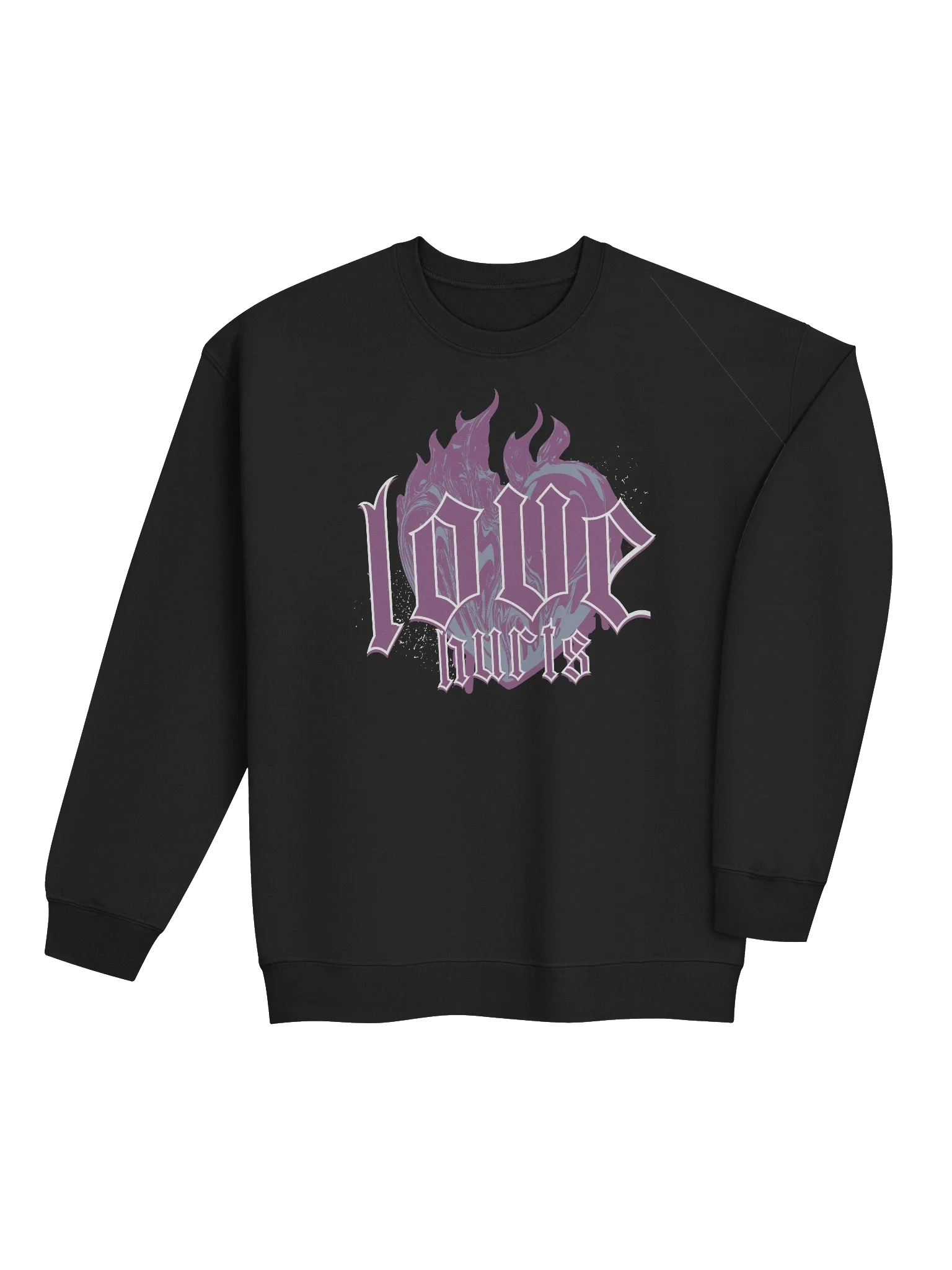 Stylish Love Hurts Crewneck Sweatshirt for Everyday Wear product image (4)