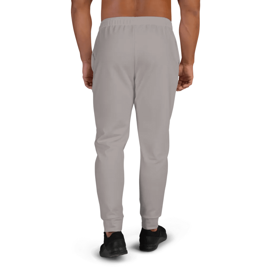 Plain Grey Soft Summer Recycled Polyester Premium Men's Joggers by Treasure Pie product image (4)