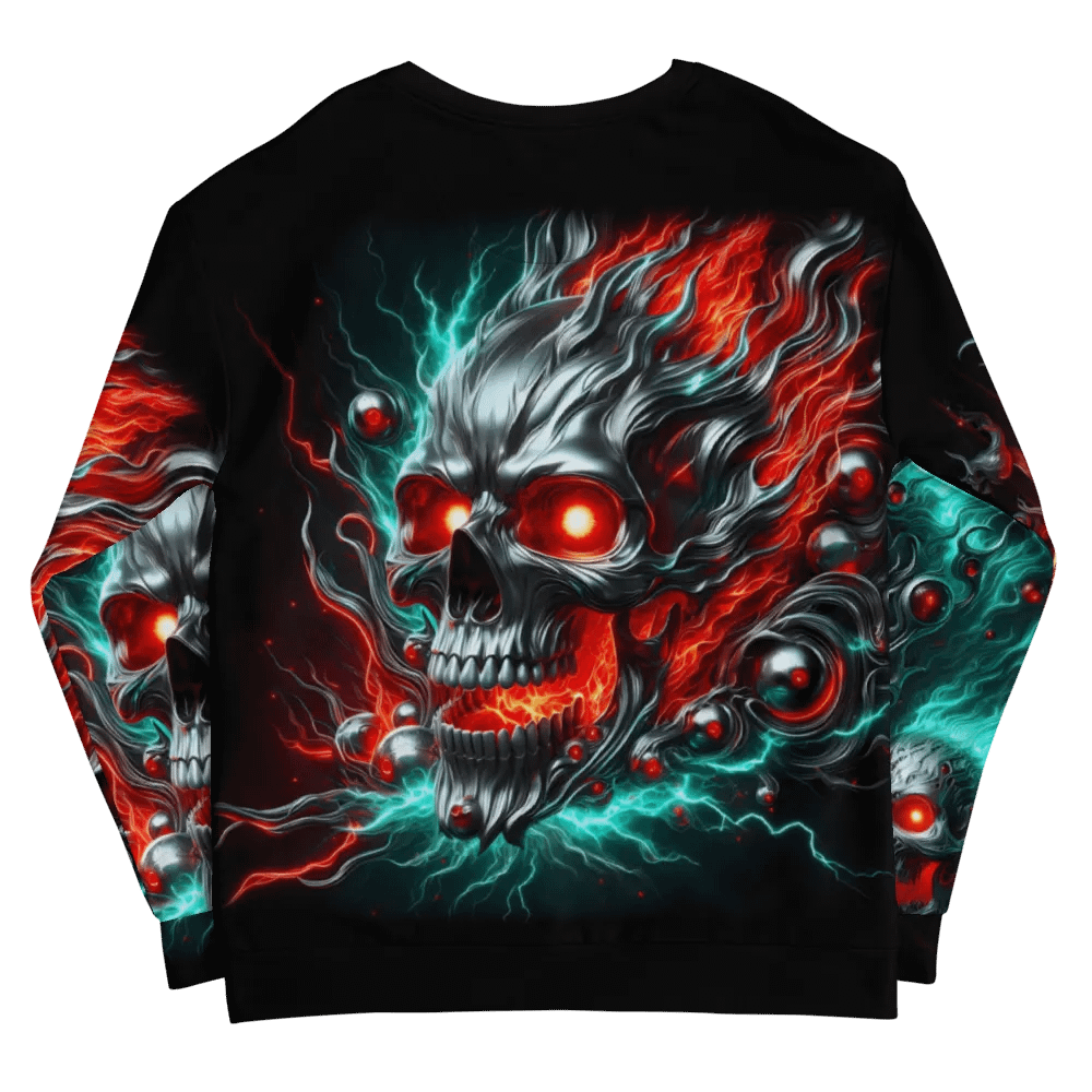 Ethereal Inferno All-Over Print - Unisex Sweatshirt #4 product image (12)